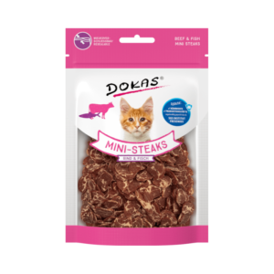Dokas Mini-Steaks au Bœuf & au Cabillaud
