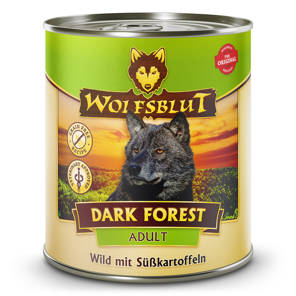 Wolfsblut Dark Forest - Wild mit Süßkartoffeln - Adult