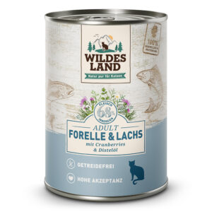 Wildes Land Classic Adult Forelle und Lachs 375g