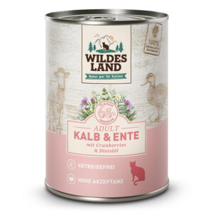 Wildes Land Classic Adult Kalb und Ente 400g
