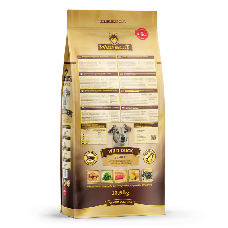 Wolfsblut Wild Duck Senior – Bild 2
