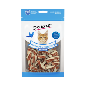 Dokas Hühnchen-Sandwich mit Fisch 70g