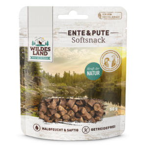 Wildes Land Softsnack Ente & Pute 50g