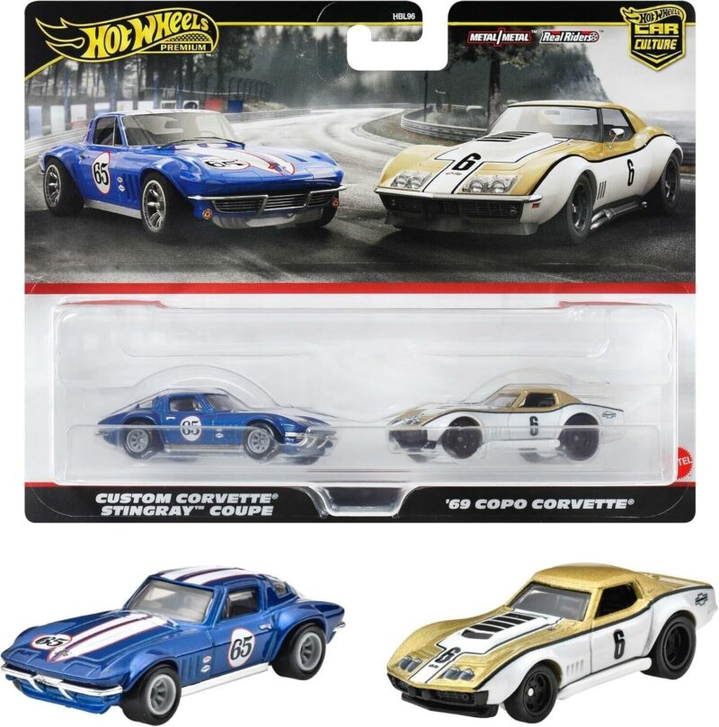 Hot Wheels Duo 2x Corvette