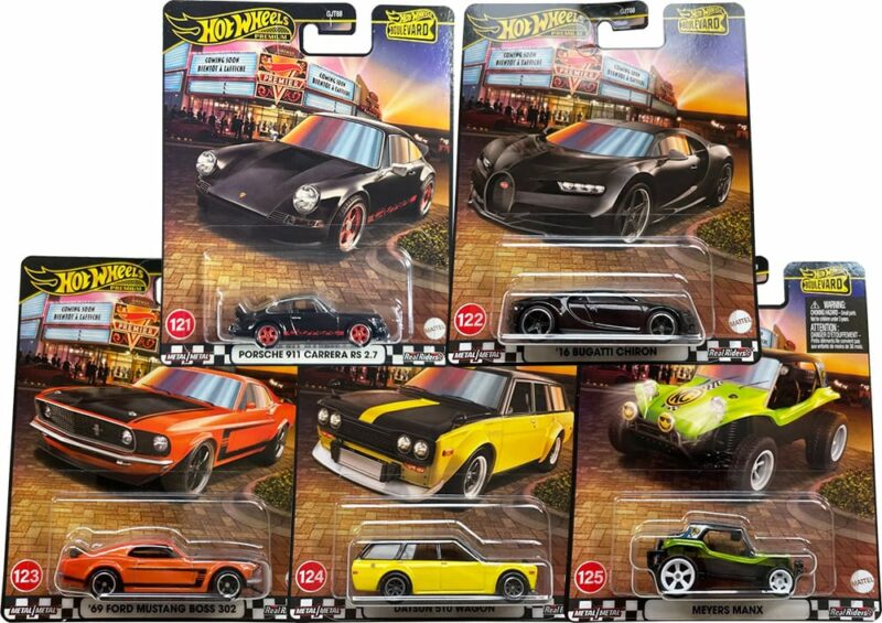 Hot Wheels Boulevard 121-125