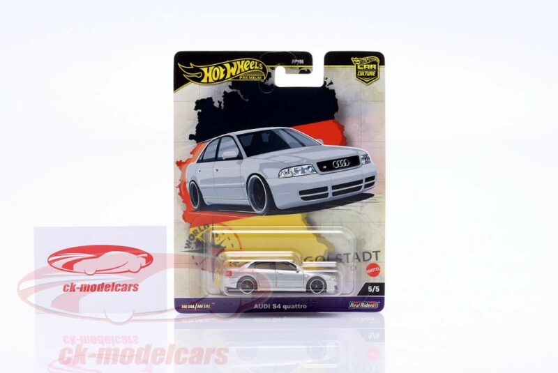 Hot Wheels Audi S4 Silber
