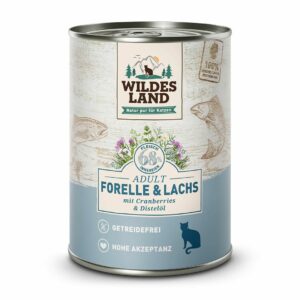 Wildes Land Classic Adult Forelle und Lachs 375g (X)