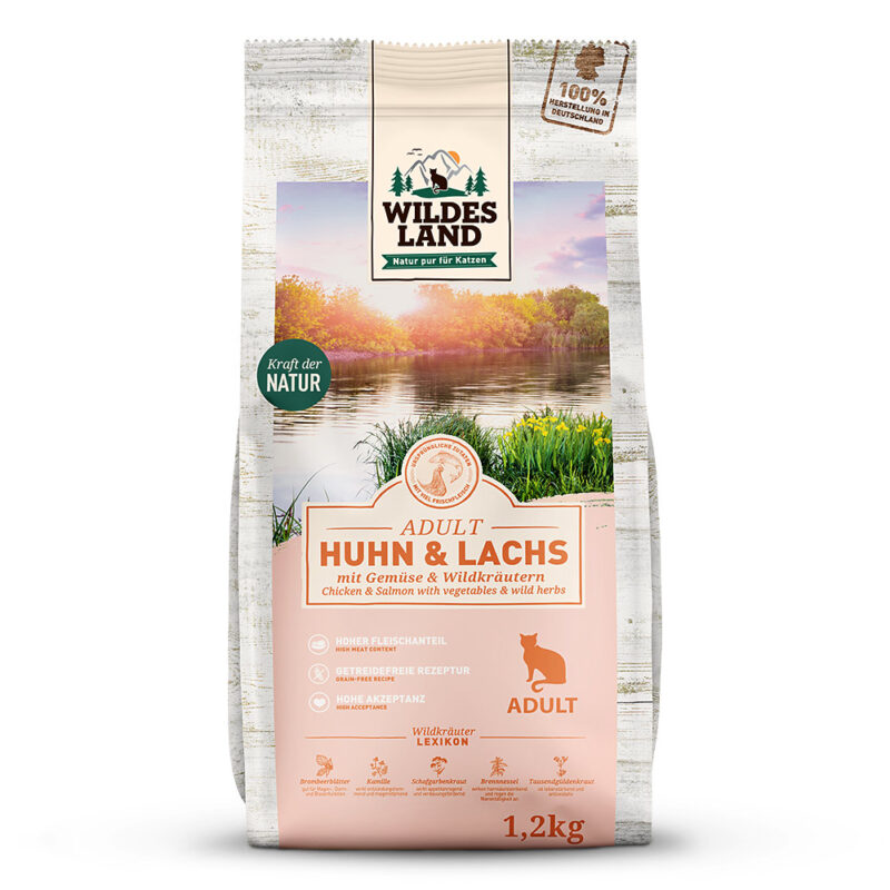 Wildes Land Classic - Huhn und Lachs - Adult 1.2kg (X)