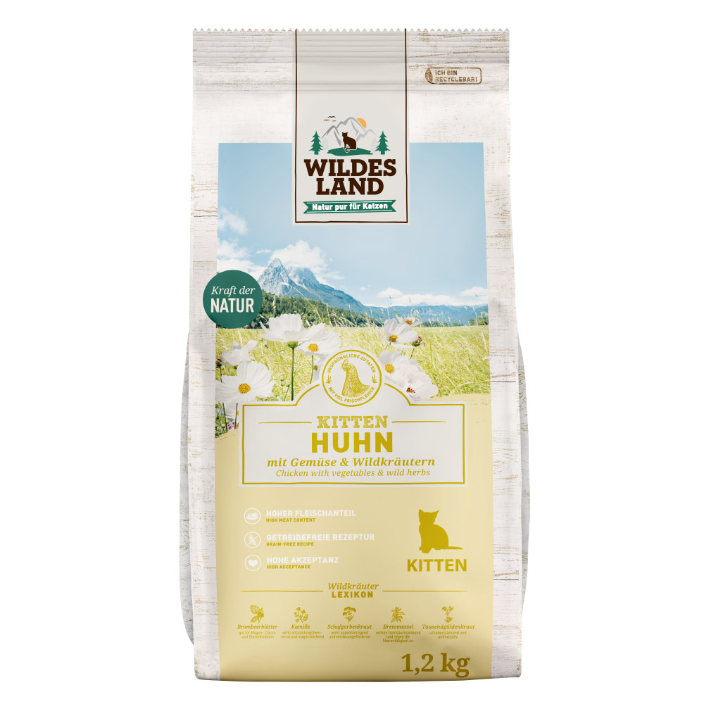 Wildes Land Classic - Huhn - Kitten 1.2kg