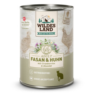 Wildes Land Classic Fasan und Huhn 400g